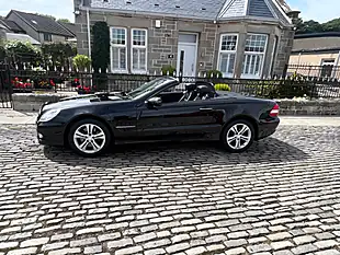 Used 2009 Mercedes Sl Convertible Black - Interior and Exterior details 16