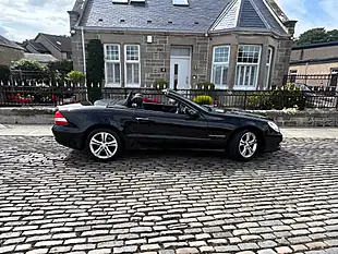 Used 2009 Mercedes Sl Convertible Black - Interior and Exterior details 17