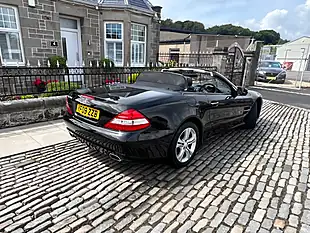 Used 2009 Mercedes Sl Convertible Black - Interior and Exterior details 20
