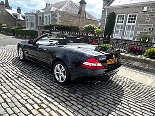 Used 2009 Mercedes Sl Convertible Black - Interior and Exterior details 4