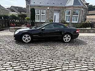 Used 2009 Mercedes Sl Convertible Black - Interior and Exterior details 5