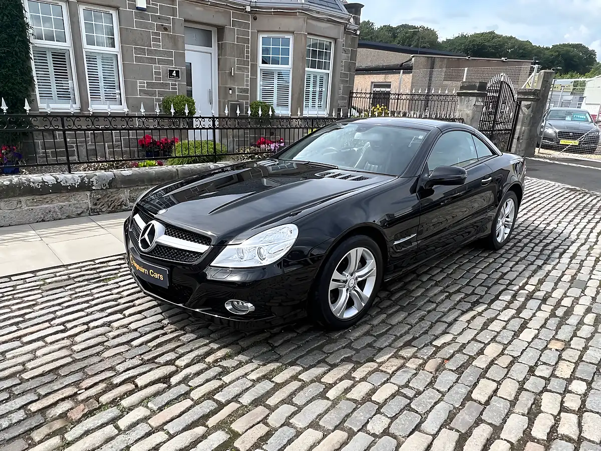 Used 2009 Mercedes Sl Convertible Black - Interior and Exterior details 7