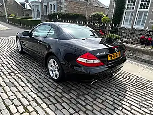 Used 2009 Mercedes Sl Convertible Black - Interior and Exterior details 8