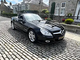 Used 2009 Mercedes Sl Convertible Black - Interior and Exterior details 9