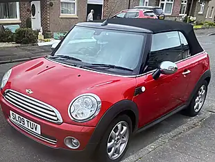 Used 2009 MINI Convertible Cooper (chili Pack) Chilli Red - Interior and Exterior details 2