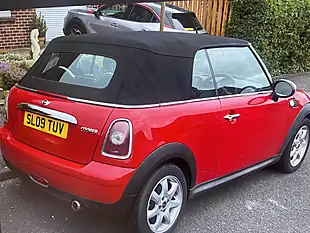 Used 2009 MINI Convertible Cooper (chili Pack) Chilli Red - Interior and Exterior details 3