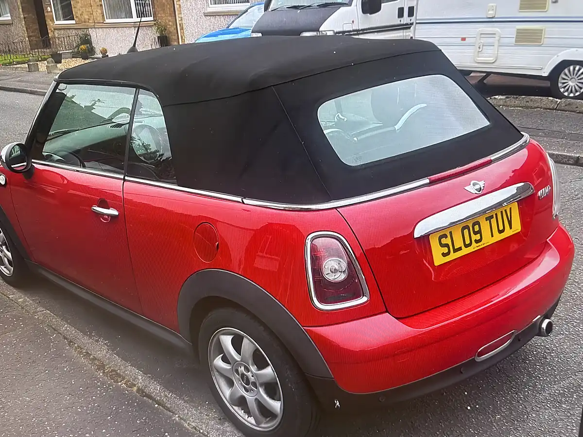 Used 2009 MINI Convertible Cooper (chili Pack) Chilli Red - Interior and Exterior details 4