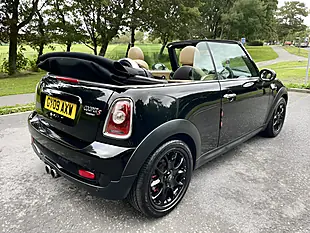 Used 2009 MINI Convertible Cooper S Black - Interior and Exterior details 4