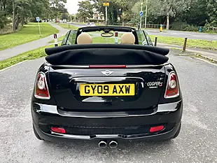 Used 2009 MINI Convertible Cooper S Black - Interior and Exterior details 5