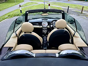 Used 2009 MINI Convertible Cooper S Black - Interior and Exterior details 9