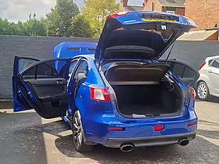 Used 2009 Mitsubishi Lancer Gsr Ralliart Sportback Blue - Interior and Exterior details 11