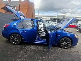 Used 2009 Mitsubishi Lancer Gsr Ralliart Sportback Blue - Interior and Exterior details 12