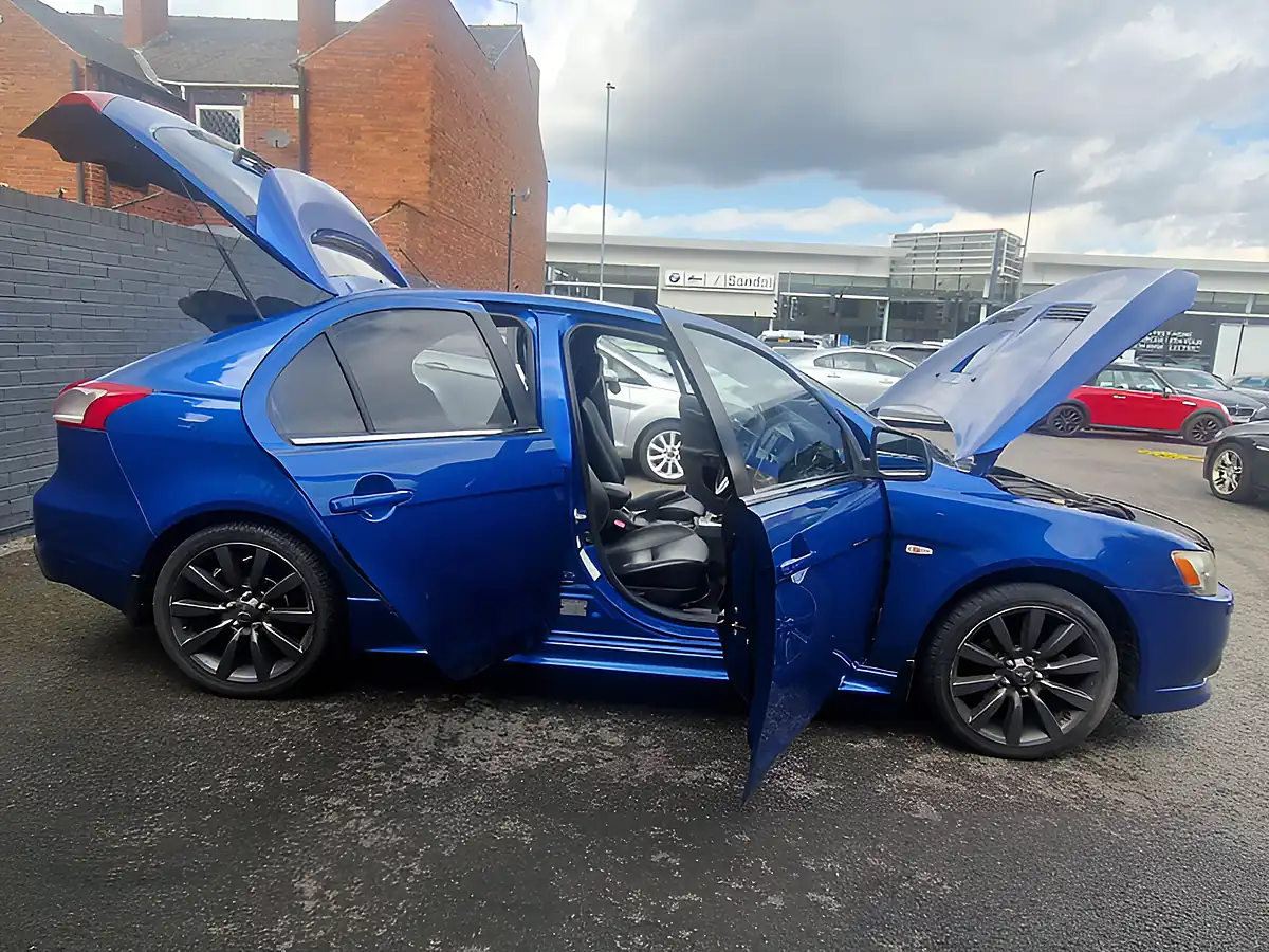 Used 2009 Mitsubishi Lancer Gsr Ralliart Sportback Blue - Interior and Exterior details 12