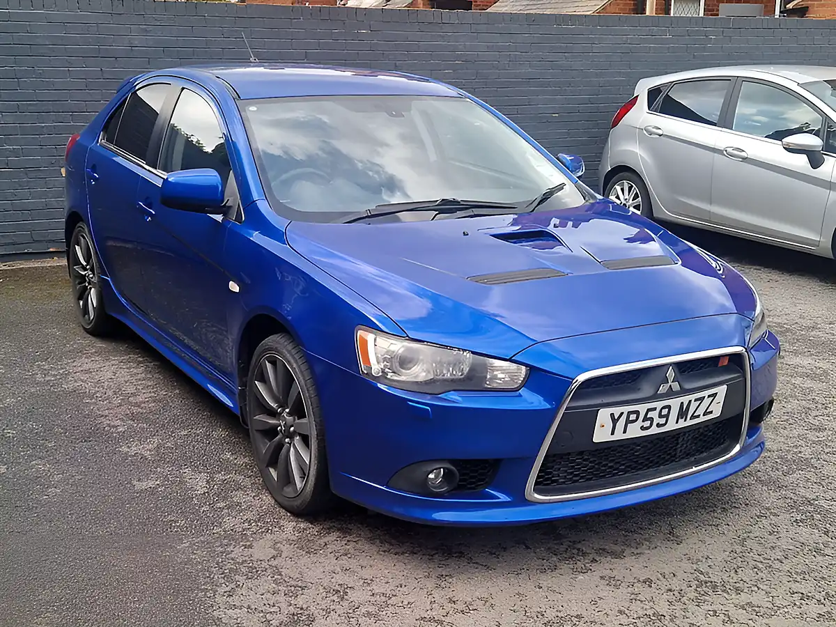 Used 2009 Mitsubishi Lancer Gsr Ralliart Sportback Blue - Interior and Exterior details 3