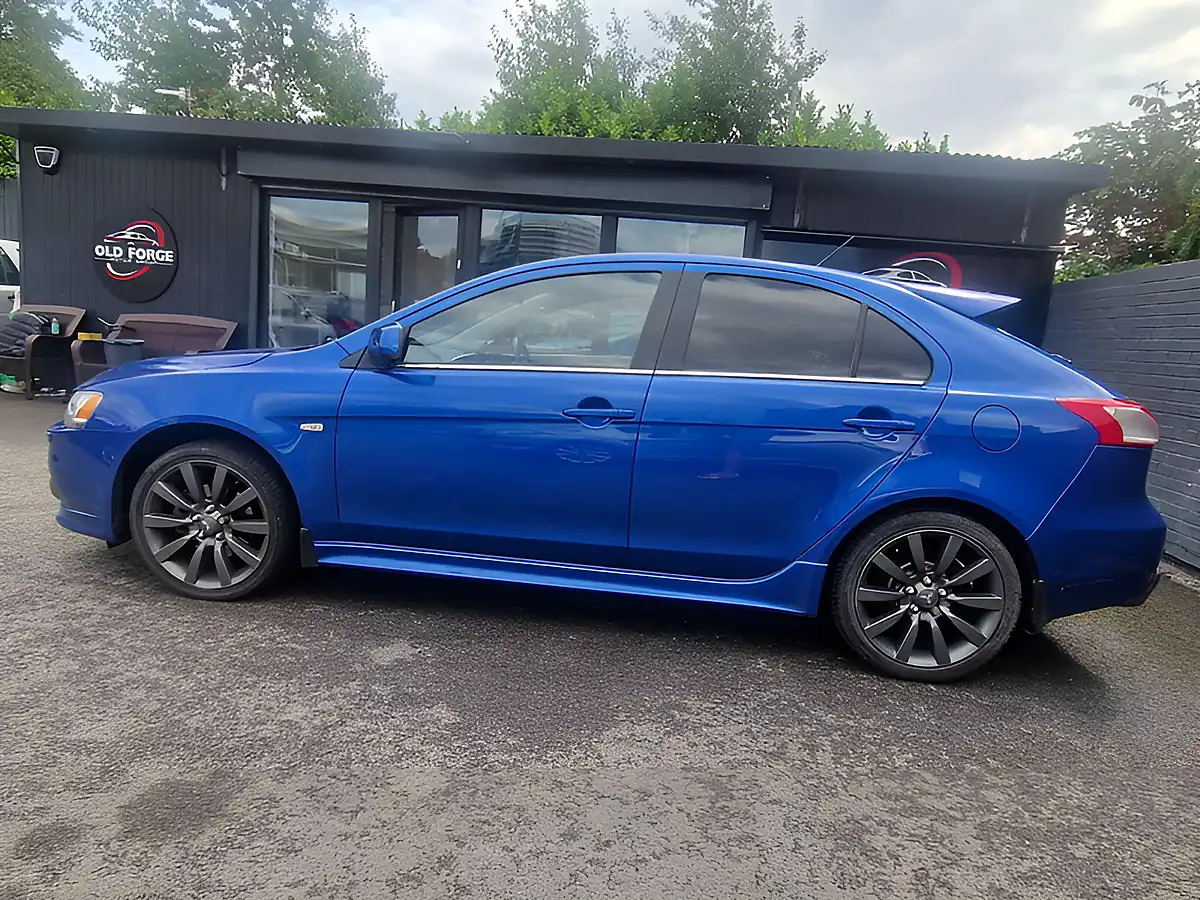Used 2009 Mitsubishi Lancer Gsr Ralliart Sportback Blue - Interior and Exterior details 4