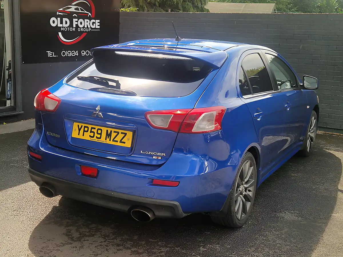 Used 2009 Mitsubishi Lancer Gsr Ralliart Sportback Blue - Interior and Exterior details 8