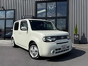 Used 2009 Nissan Cube 15X V Selection White - Interior and Exterior details 6