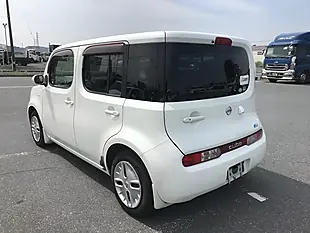 Used 2009 Nissan Cube V Selection White - Interior and Exterior details 3