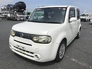 Used 2009 Nissan Cube V Selection White - Interior and Exterior details 4