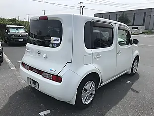 Used 2009 Nissan Cube V Selection White - Interior and Exterior details 8