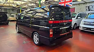 Used 2009 Nissan Elgrand Highway Star Black - Interior and Exterior details 14