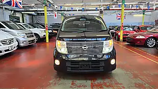 Used 2009 Nissan Elgrand Highway Star Black - Interior and Exterior details 2
