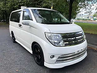 Used 2009 Nissan Elgrand Rider Autech White - Interior and Exterior details 10