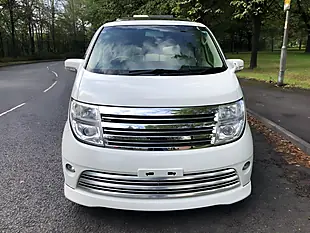 Used 2009 Nissan Elgrand Rider Autech White - Interior and Exterior details 3
