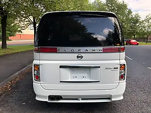 Used 2009 Nissan Elgrand Rider Autech White - Interior and Exterior details 7