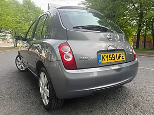 Used 2009 Nissan Micra Acenta Grey - Interior and Exterior details 11