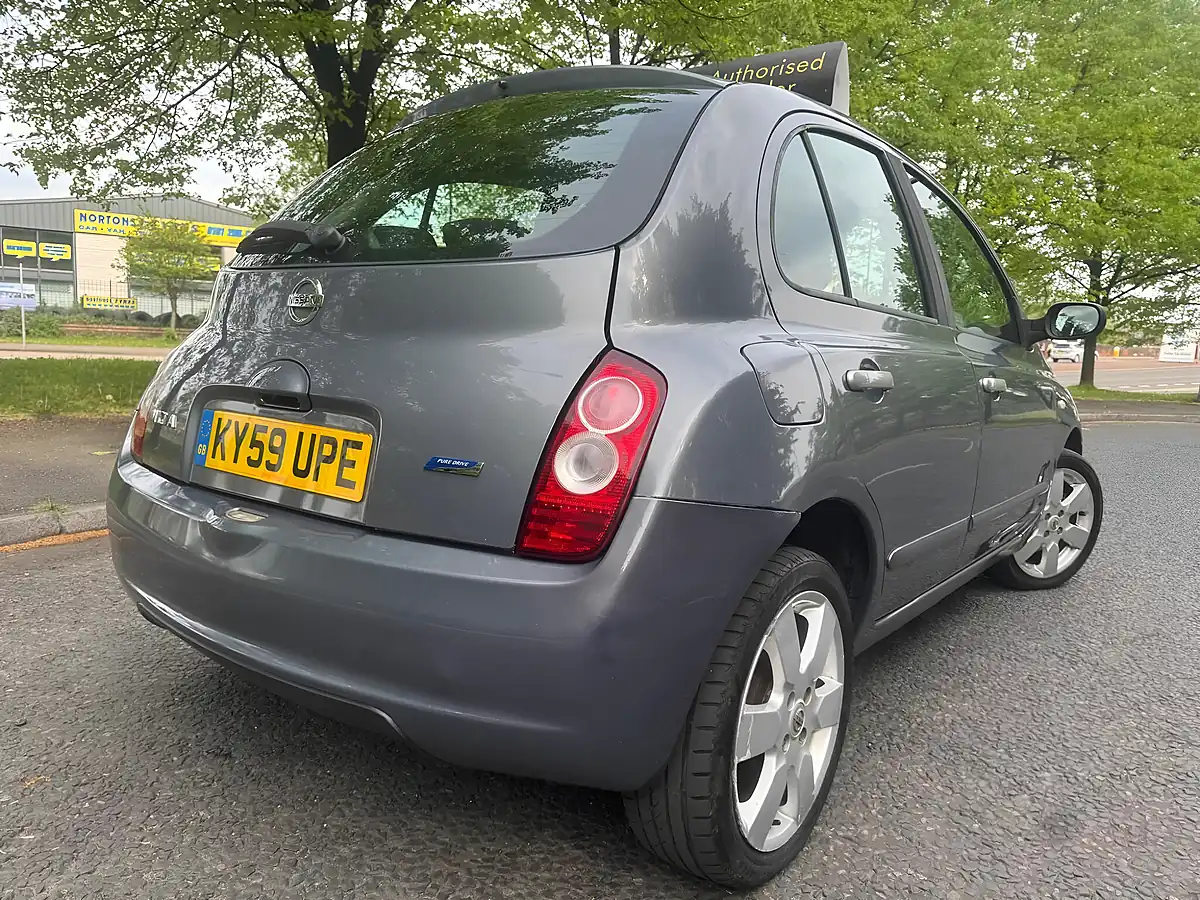 Used 2009 Nissan Micra Acenta Grey - Interior and Exterior details 13
