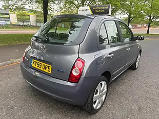 Used 2009 Nissan Micra Acenta Grey - Interior and Exterior details 8