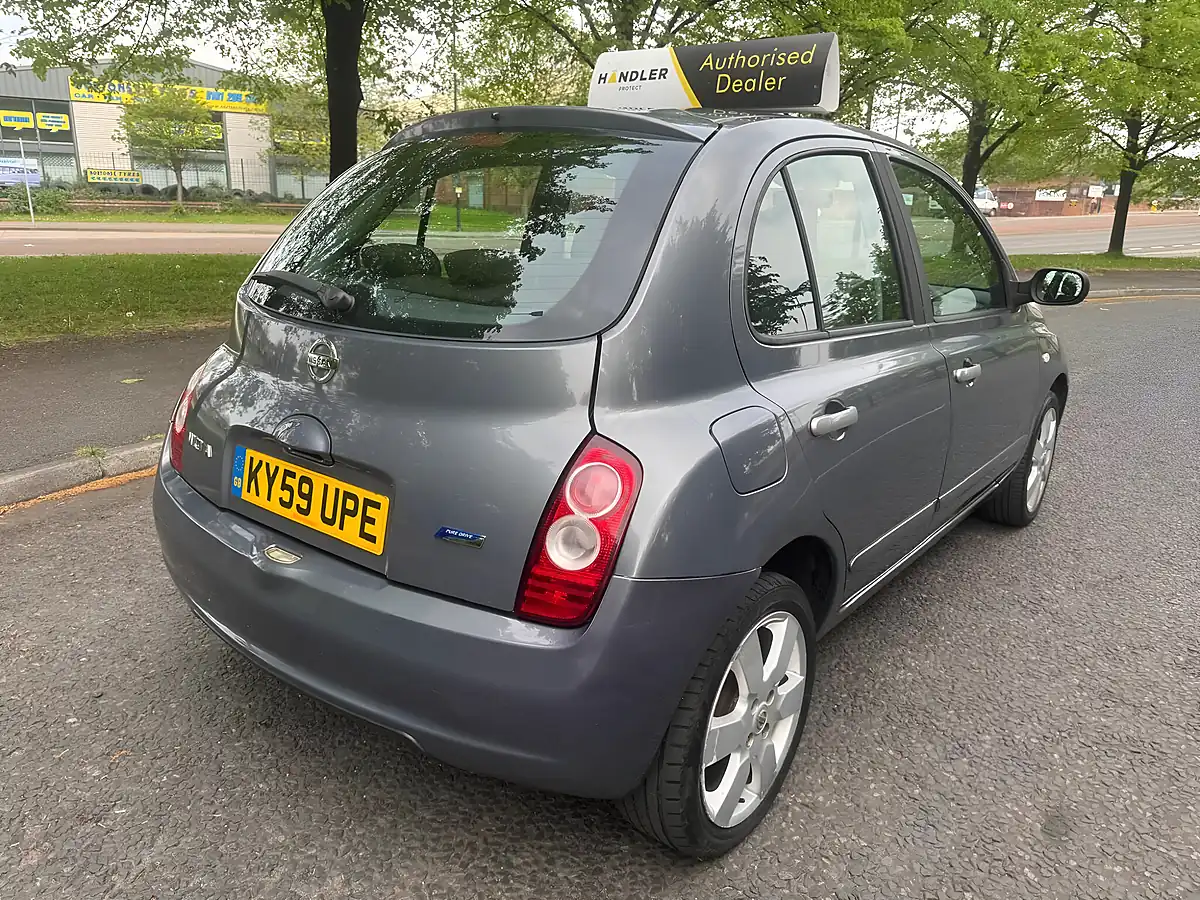 Used 2009 Nissan Micra Acenta Grey - Interior and Exterior details 8