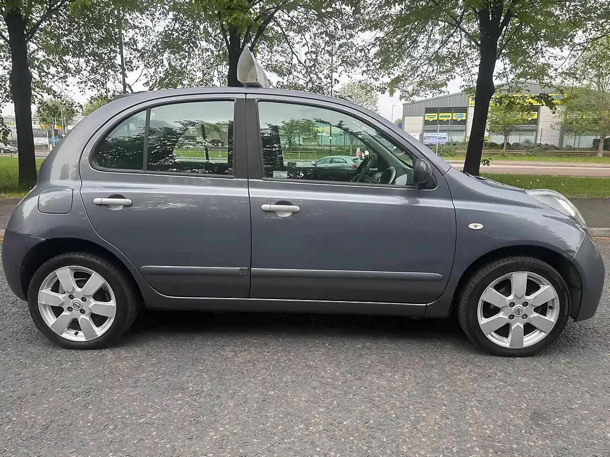 Used 2009 Nissan Micra Acenta Grey - Interior and Exterior details 9