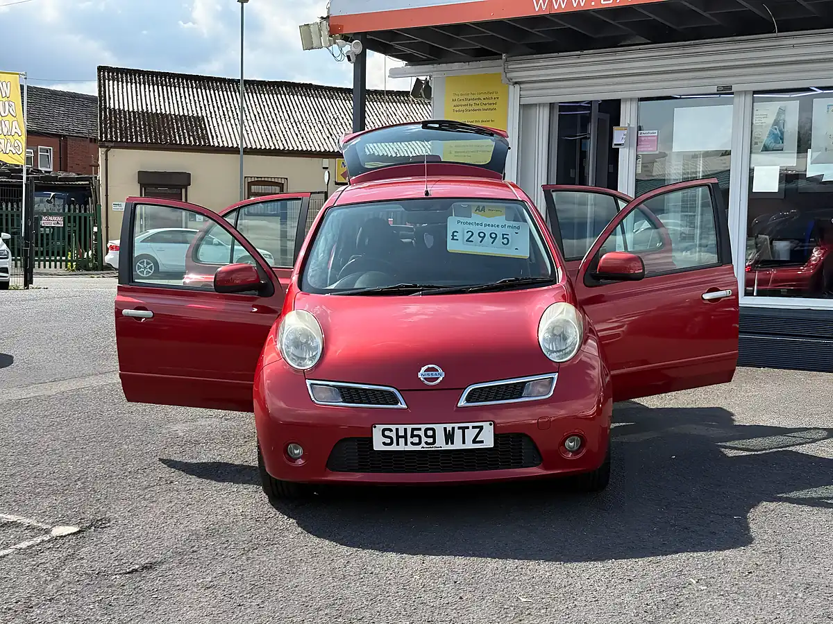 Used 2009 Nissan Micra N-Tec Red - Interior and Exterior details 10