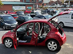 Used 2009 Nissan Micra N-Tec Red - Interior and Exterior details 11