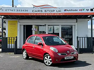 Used 2009 Nissan Micra N-Tec Red - Interior and Exterior details 2