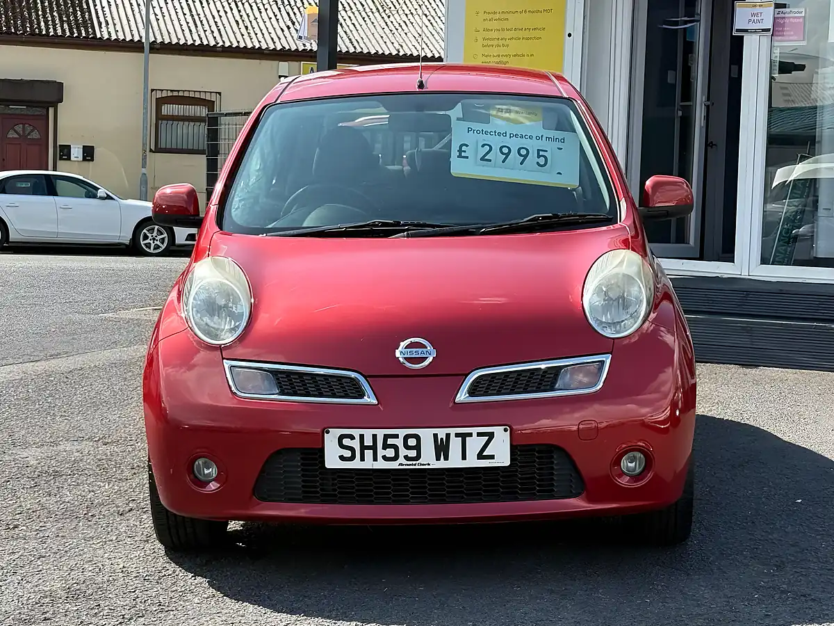 Used 2009 Nissan Micra N-Tec Red - Interior and Exterior details 4