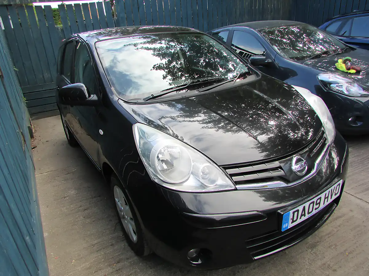Used 2009 Nissan Note Acenta Black - Interior and Exterior details 3