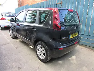 Used 2009 Nissan Note Acenta Black - Interior and Exterior details 4