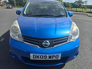 Used 2009 Nissan Note Acenta Blue - Interior and Exterior details 2