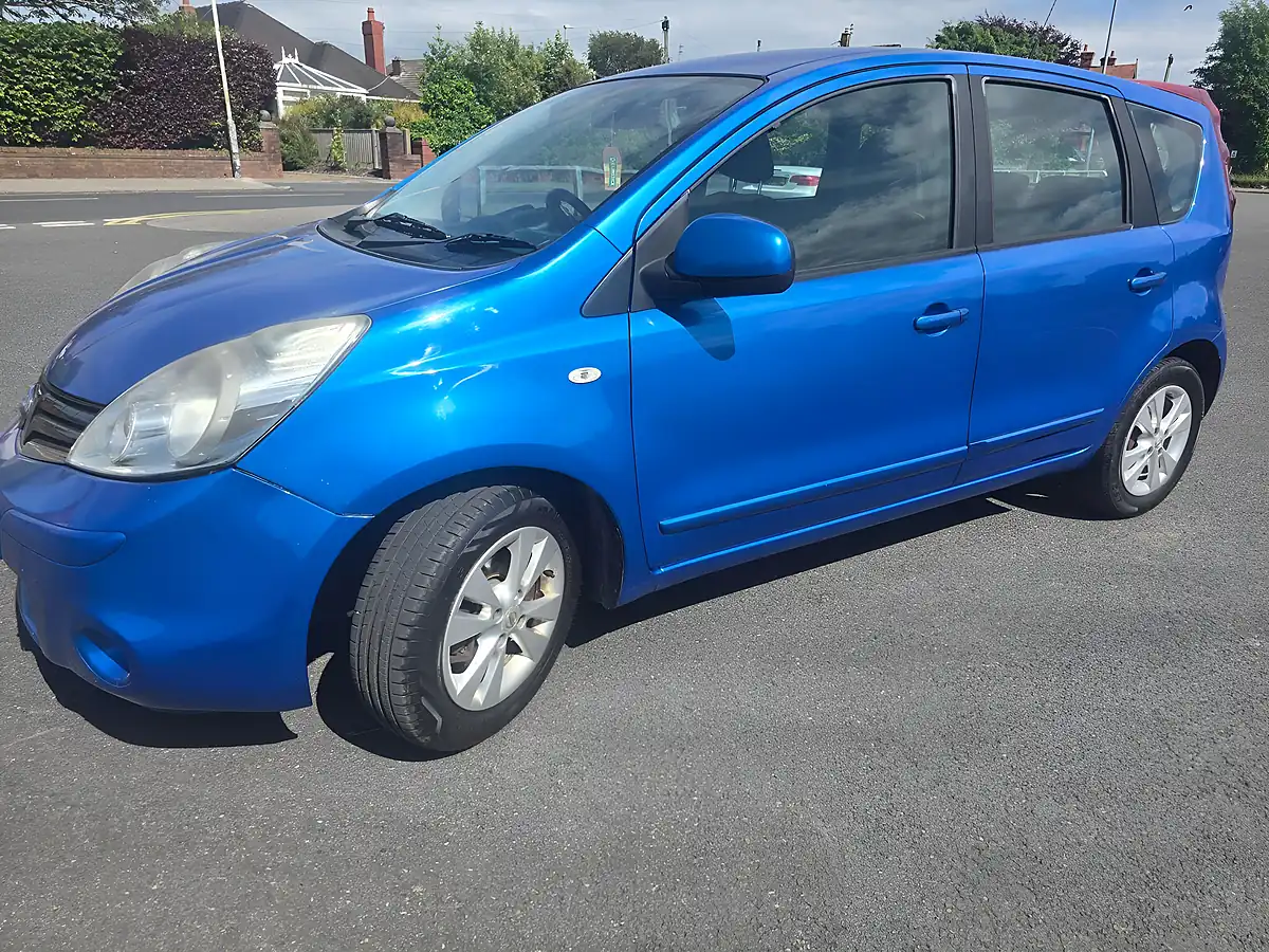 Used 2009 Nissan Note Acenta Blue - Interior and Exterior details 3
