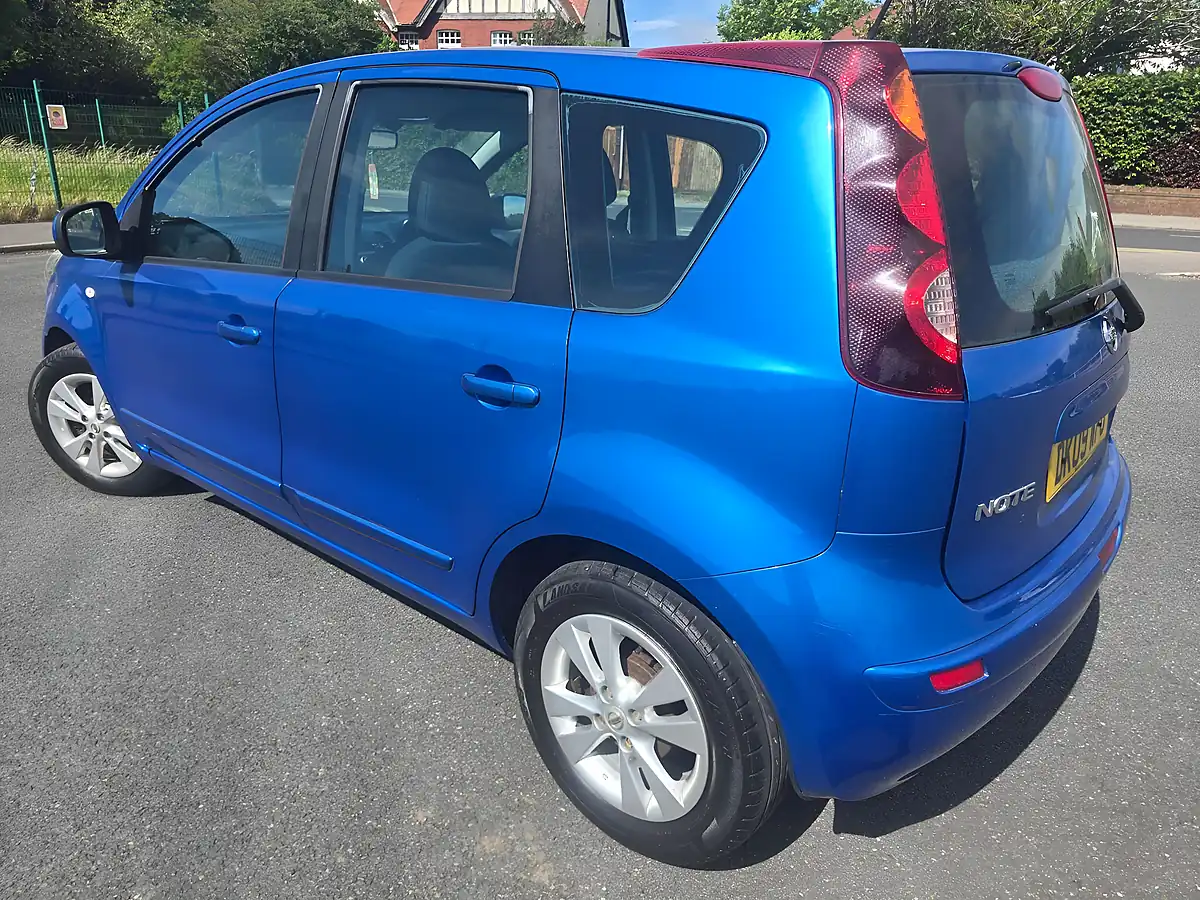 Used 2009 Nissan Note Acenta Blue - Interior and Exterior details 5