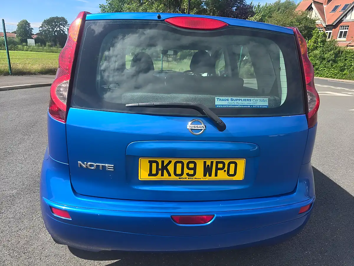 Used 2009 Nissan Note Acenta Blue - Interior and Exterior details 6