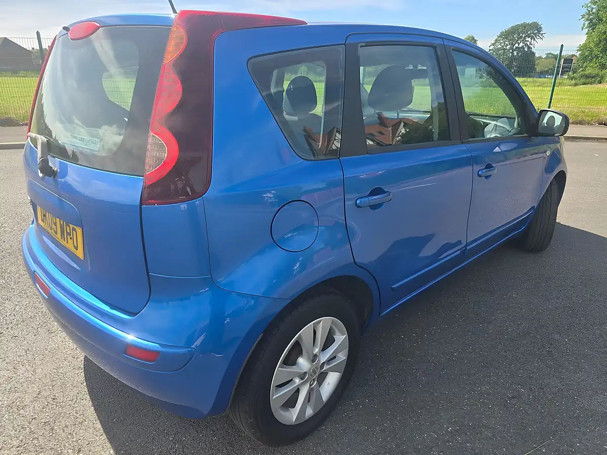 Used 2009 Nissan Note Acenta Blue - Interior and Exterior details 7