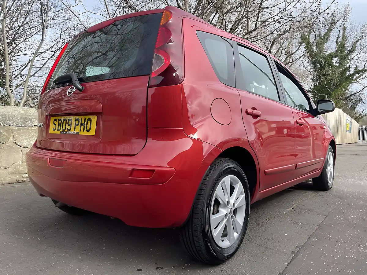 Used 2009 Nissan Note Acenta Red - Interior and Exterior details 4