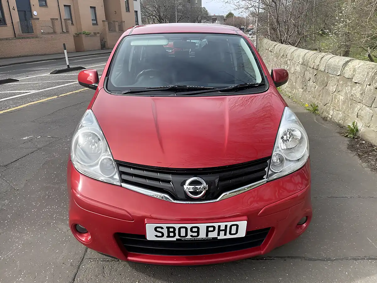 Used 2009 Nissan Note Acenta Red - Interior and Exterior details 5