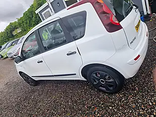 Used 2009 Nissan Note Visia White - Interior and Exterior details 6