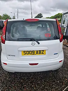 Used 2009 Nissan Note Visia White - Interior and Exterior details 8