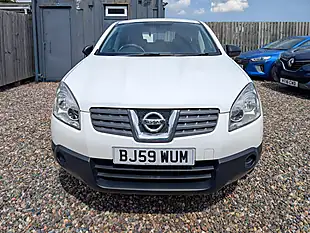 Used 2009 Nissan Qashqai Visia White - Interior and Exterior details 2